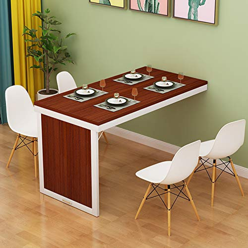 Platzsparender Massivholz Wandklapptisch Klapptisch Esstisch für Wohnzimmer oder Küche Größen