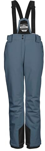 killtec Damen Skihose/Funktionshose mit abnehmbaren Trägern, Kantenschutz und Schneefang Ksw 249 Wmn Ski Pnts_erielle