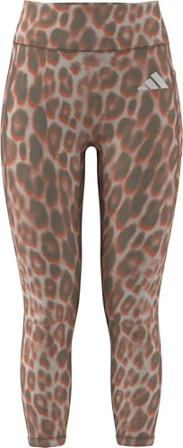 adidas Damen Strumpfhose Optime Essentials Workout Leopard 7/8 Leggings