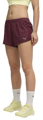 PUMA Damen Velocity 3 Laufshorts S, Ruby Shimmer Red
