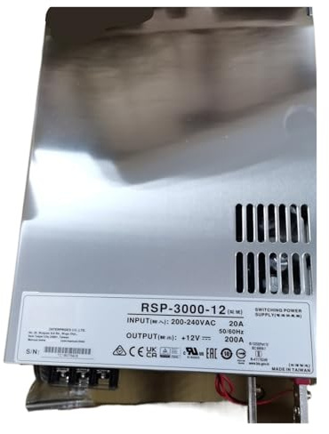 JGGCKNOGG Alimentation 3000 W à Sortie Unique RSP-3000-12