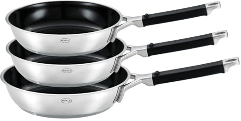 RÖSLE Silence® Pro Bratpfannen-Set Keramik ProCeraPlus 3tlg. 20, 24 & 28 cm