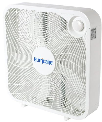 Hurricane Ventilador de Suelo de 3 velocidades, Potente y silencioso, clásico, 20 Pulgadas