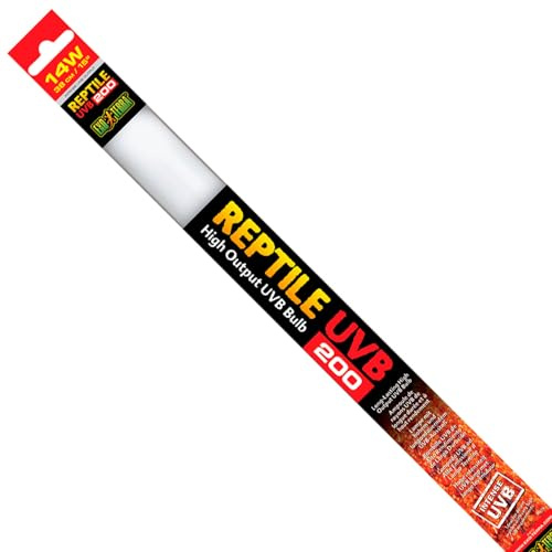 Exo Terra Reptile UVB 200, ideal für Wüstenreptilien, Leuchtstoffröhre T8, 14W, 38cm