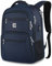 FANDARE Grande Zainetto Business Zaino Multiuso con Porta USB Zaino per 15.6 pollice PC Portatile Impermeabile da Uomo Donna Borsa Universitaria Daypack per La Scuola Viaggio Nuovo Blu AA