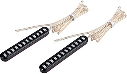 Flowing Number Plate Light, Riloer LED Number License Plate Light Waterproof Plate light For License Plate Light Motorcycle Motorbike