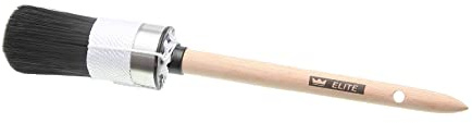Runder Profi Lackpinsel Elite, Größe 10, Pinsel Ø ca. 4 cm, 100% FSC zertifiziertes Holz