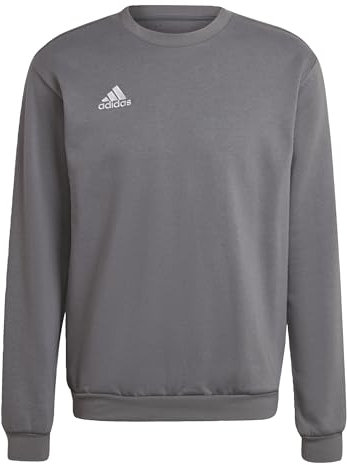 adidas Men's Entrada 22 Sweatshirt, Team Grey Four, XS