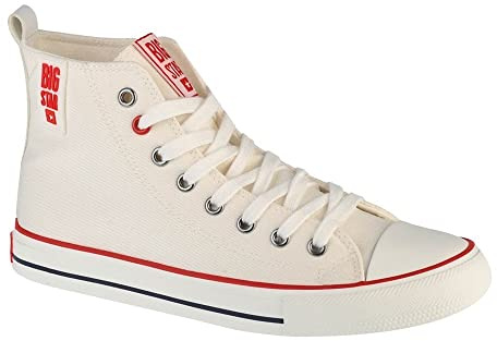 Big Star Shoes JJ274127, Womens Plimsolls, White, 37 EU