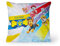 PICANOVA – PAW Patrol Pups Kissen mit Name 40x40cm – mit Füllung – Text individuell Bedruckt – Zierkissen Dekokissen – Schlaf- und Wohnzimmertauglich