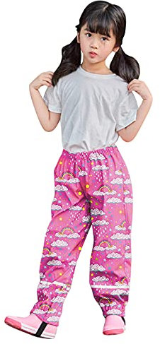 Kinder Regenmantel Mädchen Jungen Regenponcho Faltbar Regenjacke Regenanzug Wasserdicht Einteilig Leicht Outdoor Overall Regen Softshelljacke Sport für Unisex 2-12 Jahre a91