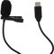 Micrófono Compatible con One RS, USB Tipo C Unidireccional Lavalier Micrófono de Solapa Omnidireccional Condensador Clip On Mic para One RS