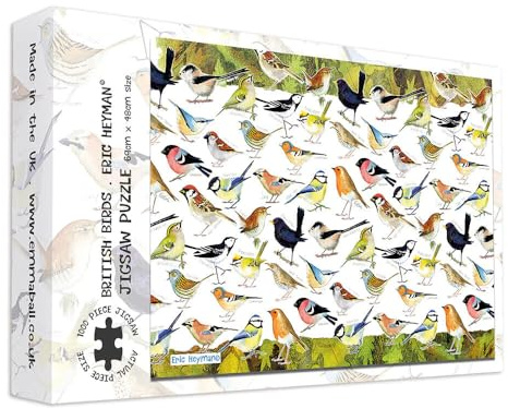 Emma Ball - British Birds - 1000 Piece Jigsaw Puzzle