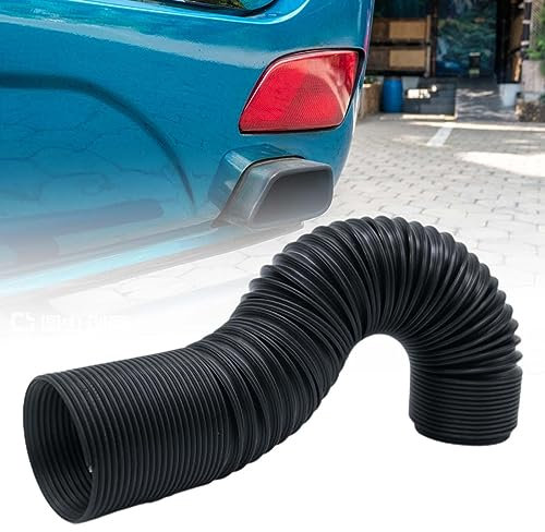 Dickly Tubo di Aspirazione dell'Aria per Auto,Tubo di Espansione Flessibile Universale da 50/63/76 MM,Tubo di Aspirazione Auto,Condotto di Aspirazione Aria del Motore Auto per Presa d'Aria Modificato