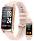 Kesasohe Montre Connectée Femme Homme, Smartwatch Montre avec Appel Bluetooth 124+ Modes Sportifs 5ATM Étanche Moniteur de SpO2 Fréquence Cardiaque Sommeil, Montre Connectée Ado Sport pour Android iOS