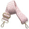 5cm Taschengurte Breit, Verstellbarer Schultergurt für Tasche, Taschengurte zum Wechseln Goldener Karabiner Umhängegurt, Schulterriemen fur Damen Handtaschen Crossbody DIY Zubehör (Rosa)
