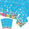 Inspireyee 4 PCS Wissenschaft Party Tischdecke Dekorationen verrückte Wissenschaftler Thema Geburtstag Party Supplies rechteckig 51 x 86in Labor Tabelle deckt für Science Lab Party Dekor (Science-4)