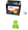 KOMPATIBEL MIT Piaggio Beverly Tourer E3 (ZAPM28801) 250 Jahr 2008 al 2009 Batterie YTX14-BS OKYAMI OTX14-BSR GELADEN UND BEREIT ZU VERWENDEN BATTERIEN AKTIVE 12 AMPER 12V 150X87X145MM