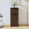 Homgoday Anrichte Küche Sideboard Wohnzimmer Anrichte Küche Anrichte Wohnzimmer Anrichte und Anrichte Küche Platzsparende Anrichte Eiche Braun 30 x 30 x 70 cm aus mehrschichtigem Holz, Möbel für den