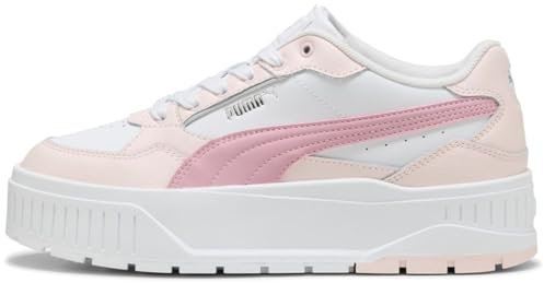 PUMA Femme Karmen II Idol Basket, Fleur de Jasmin Rose Poisée Blanche, 41 EU