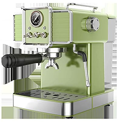 XFZJCHAP Coffee Machine Retro Espresso Machine Small Home Coffee Machine Semi-automatic 15bar Steam Milk Froth Coffee Machine