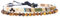 TRIPLE K&S 2er Set Surfer armband Herren & Damen - Perlen Für Armbänder, Festival Zubehör, armband Herren, Partner armbänder, Festival Accessoires, Mückenschutz Armband, Schmuck Damen