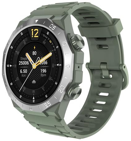 HOIFA Smartwatch Uomo Donna, 1.91 Orologio Smartwatch con Effettua/Risposta Chiamate, 110+ Sportive Smart Watch