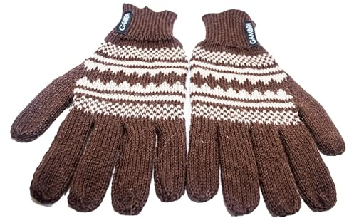 Gamboa Handschuhe Alpaka Wolle Damen Handgefertigt Winterhandschuhe Wollhandschuhe Nordische Muster Designs