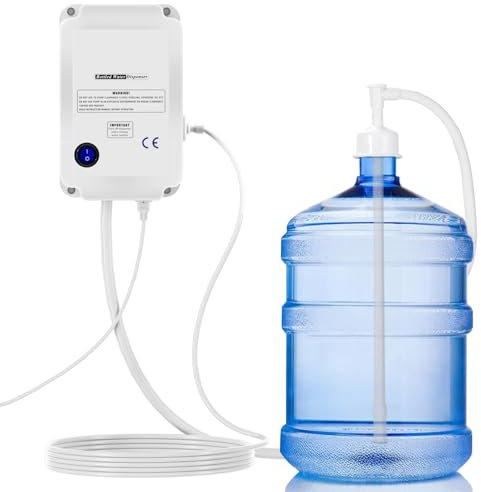 Bottled Water Dispensing Pump System,Single Inlet,220V Drinking Water Pump,Water Bottle Pump for Home, Office, Bar,Refrigerator, Ice Machine,Coffee Machine