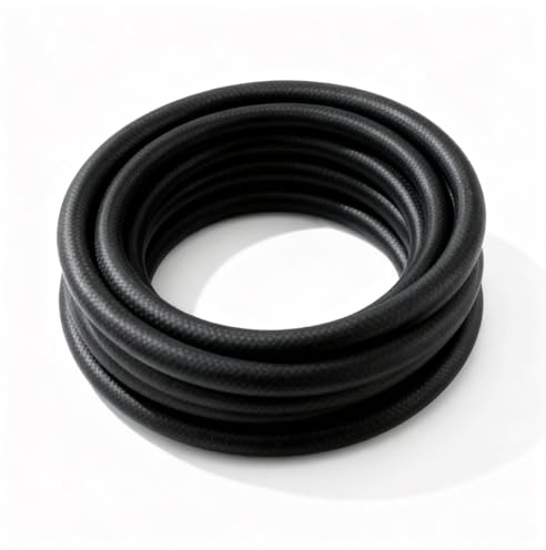 5/8 Inch Fuel Hose - 16mm Low Pressure NBR R6 Rubber Fuel Line for Gas, Diesel & Oil Lines - 290 PSI Working Pressure - 10 FT