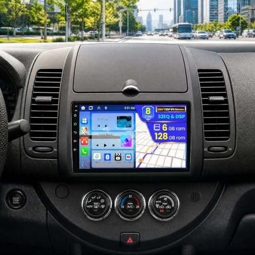 8-Kern-6+128-GB-Android-Autoradio für Toyota 4Runner 2002–2009, RAV4 2001–2008, Corolla 2000–2006, Camry 2002–2006, Tundra 2003–2006, Sequoia, kabelloses Carplay Android Auto, 7-Zoll-Touchscreen-Radio
