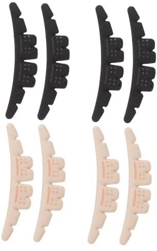 DECOMELODY 4paare Fersenpolster Selbstklebende Schuh-einlagen Rutschfeste Fersenkissen für High-heel-schuhe Fußpolster mit Starker Haftung
