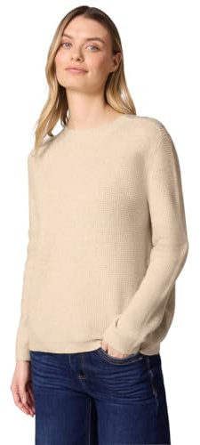 Street One Damen Pullover mit Knopfdetail