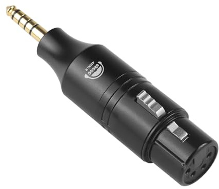 okcsc Adaptador de audio equilibrado 4MXLR macho de 4,4 mm a XLR hembra de