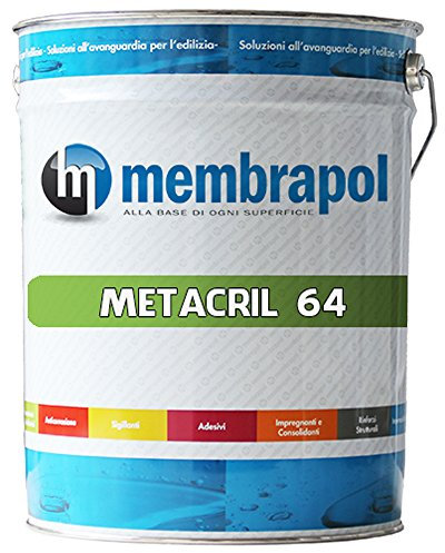 Membrapol METACRIL/64 Resina per Pavimenti Stampati, Trasparente, 5 Litri