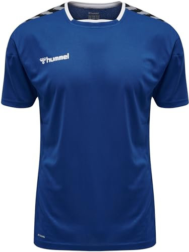 HUMMEL Herren Hmlauthentic Poly Jersey S/S Trikot, True Blue, XL EU