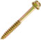 TIMCO Vite a testa esagonale con flangia esagonale, punta a taglio, 8,0 x 80, confezione da 50 (880SCSY)