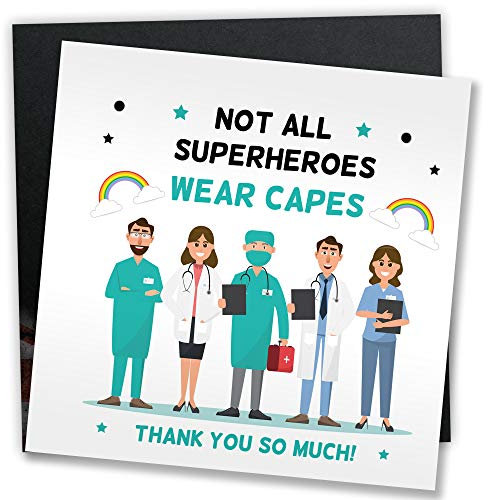 RED OCEAN Special Nurse Doctor Thank You Geschenk NHS Krankenhaus Geschenk Dankeskarte Andenken