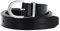 Calvin Klein Damen Gürtel Ck Must Metal Loop 2.5 cm Ledergürtel, Schwarz (Ck Black), 80 cm