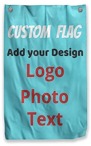 Personalisierte Vertical Flag-Personalisiert Einseitiger Druck Beidseitiger Druck Eigenes Logo/Bild/Wörter-Verschiedene Größen verfügbar-Individuelle Dekorations fahnen Für Den Innen-Und Außenbereich