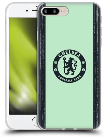 Head Case Designs Licenza Ufficiale Chelsea Football Club Terza Kit 2023/24 Custodia Cover in Morbido Gel Compatibile con Apple iPhone 7 Plus/iPhone 8 Plus