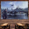 Ghost of Kyiv Fighter Jet Poster Wall Banner & Flag Air Force Military Pictures - Collectible Art Works Gift By Army Fans Aviation Art Decorative Tapestry