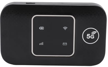 Sxhlseller Tragbarer WLAN Router, 3G 4G LTE Mobiler WLAN Hotspot mit SIM Kartensteckplatz, Unterstützt 10 Geräte, 150 Mbit/s Reise USB WLAN Modem für Telefone, Laptops, Computer