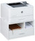 Relaxdays Druckerständer mit Schublade & 2 Fächern, Schreibtisch Regal für Drucker, Druckerhalter, HBT 22x40x30 cm, weiß