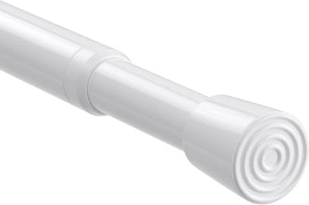 Gardinenstange Ohne Bohren 68-100cm Klemmstange Für Gardinen Teleskopstange Teleskop Gardinenstange Zum Klemmen Spannstange Duschstange Weiß 1Stück