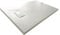 Piatto Doccia H.2,6 cm In Vetro-resina SMC Effetto Pietra Stone Ardesia Piletta Doccia Inclusa (90x160 h 2.6cm, Bianco)