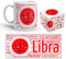 Kembilove Taza de Desayuno Horóscopo Libra - Taza de Café y Té del Signo del Zodiaco - Regalo Original para Parejas, Cumpleaños, Amigos
