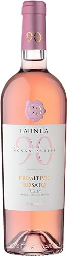 Novantaceppi Primitivo Rosato Puglia IGT Roséwein halbtrocken 2021/2022 , 0,75 l