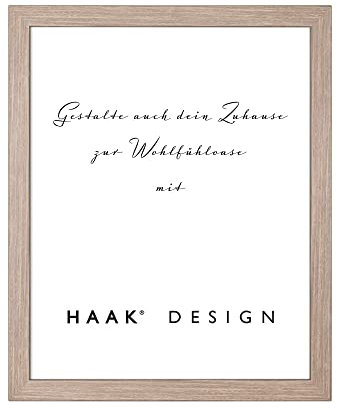 HaakDesign Bilderrahmen Tokio in Sonoma Eiche 60 X 90 cm schlicht modern