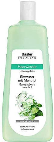 Basler Eiswasser mit Menthol | Sparflasche 1 Liter - Ergiebige Größe | Hair tonic